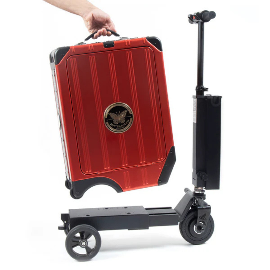Valise Électrique Connectée – Coloris Rouge