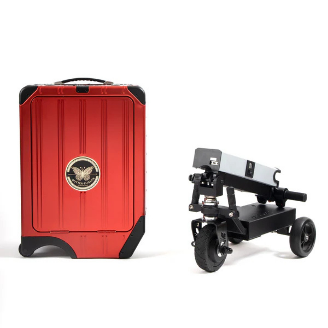 Valise Électrique Connectée – Coloris Rouge