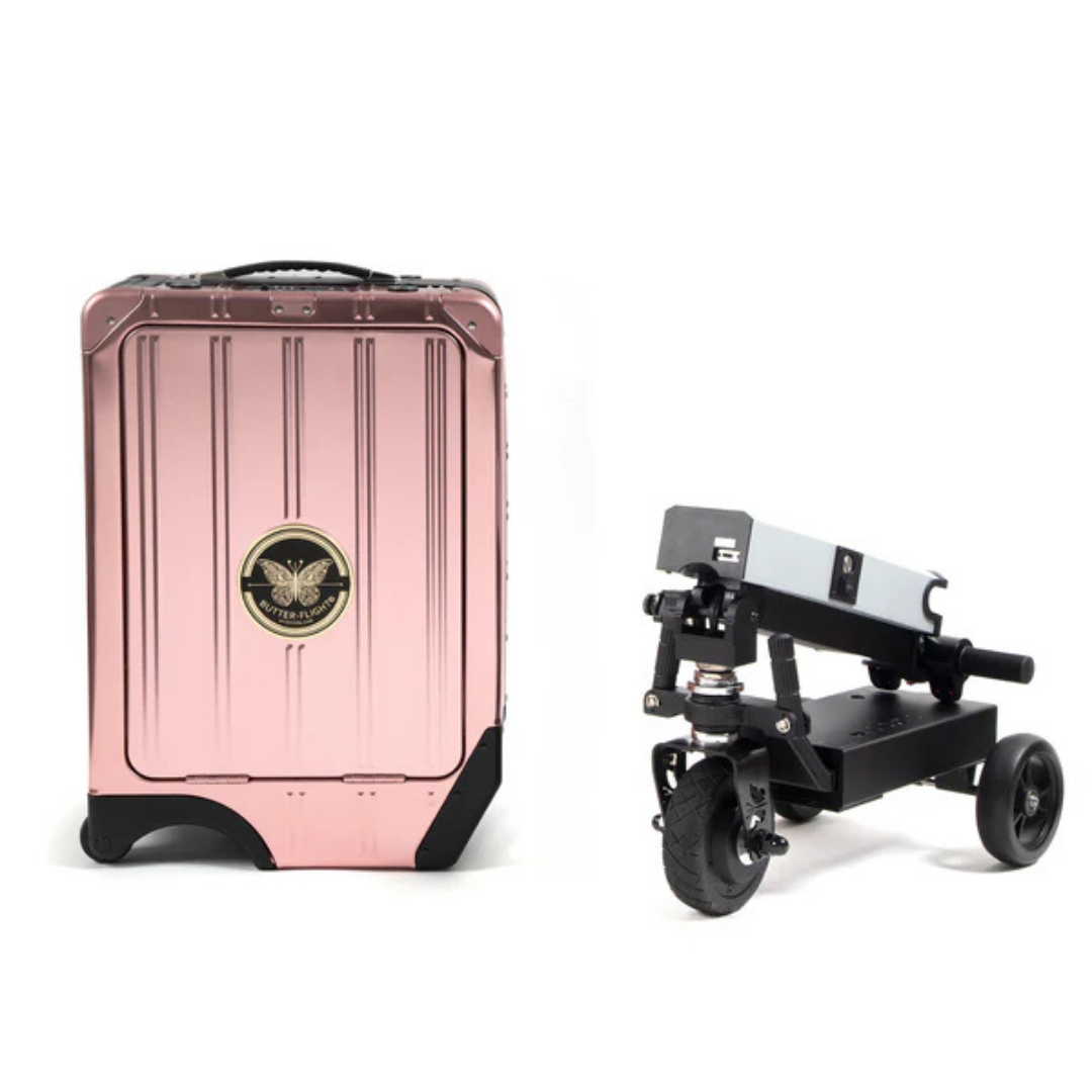 Valise Électrique Connectée – Coloris Rose