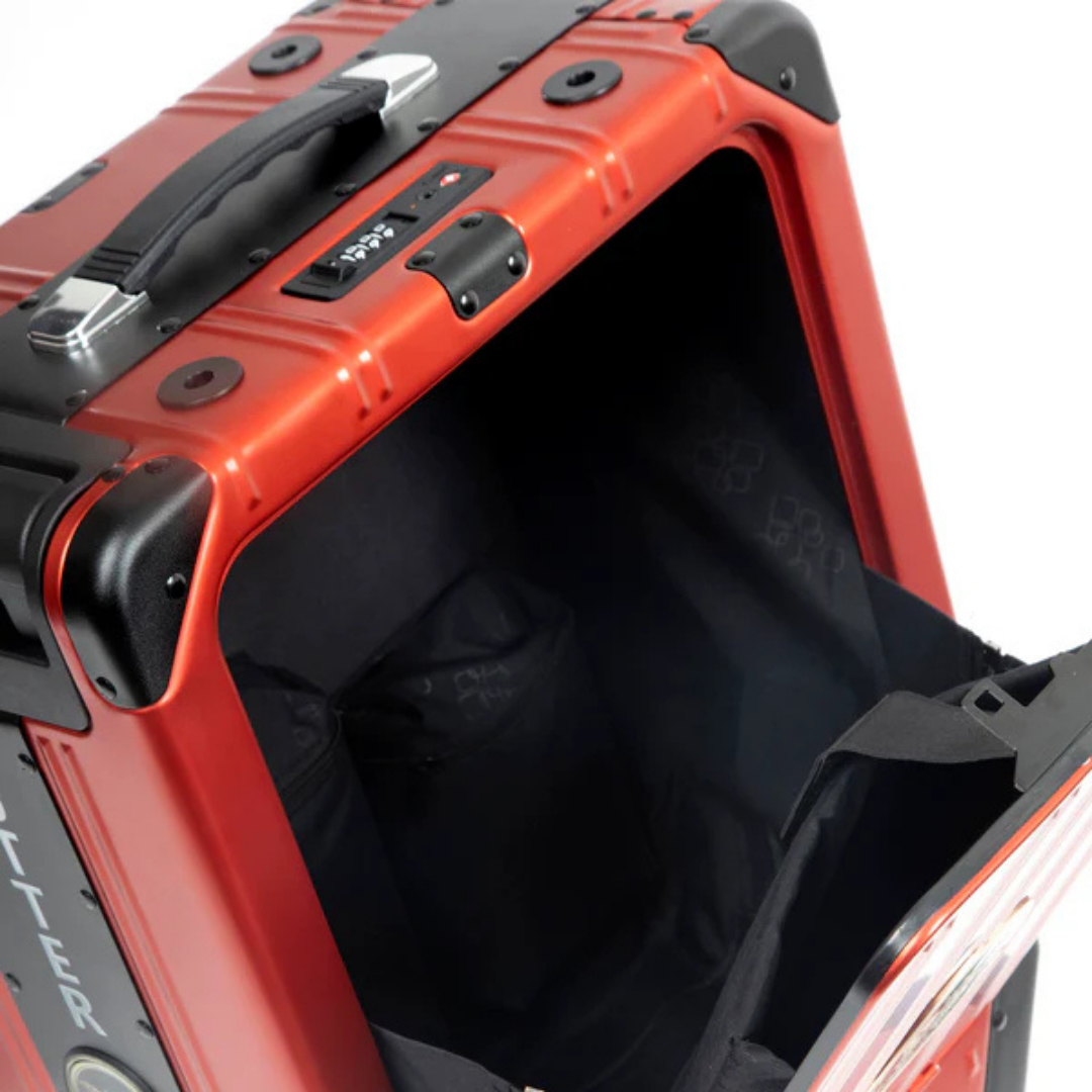 Valise Électrique Connectée – Coloris Rouge