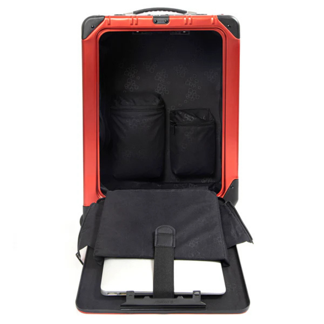 Valise Électrique Connectée – Coloris Rouge